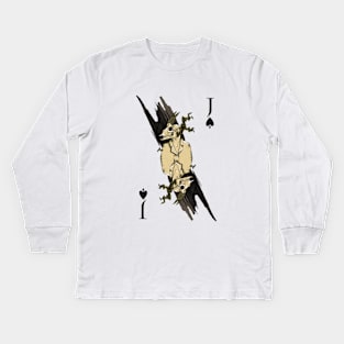 Headless Horseman - Jack of Spades Kids Long Sleeve T-Shirt